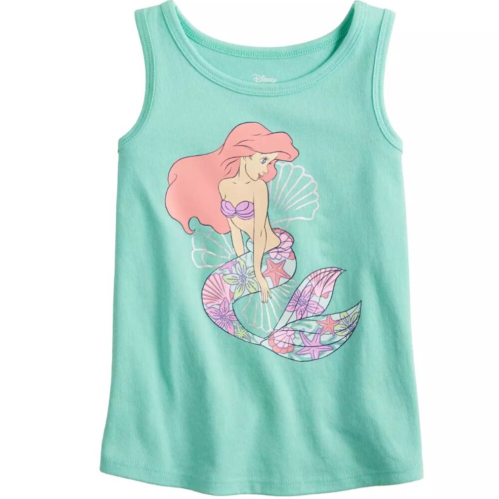 Disney's The Little Mermaid Ariel Girl Jumping Beans® Graphic Tank Top Size 12